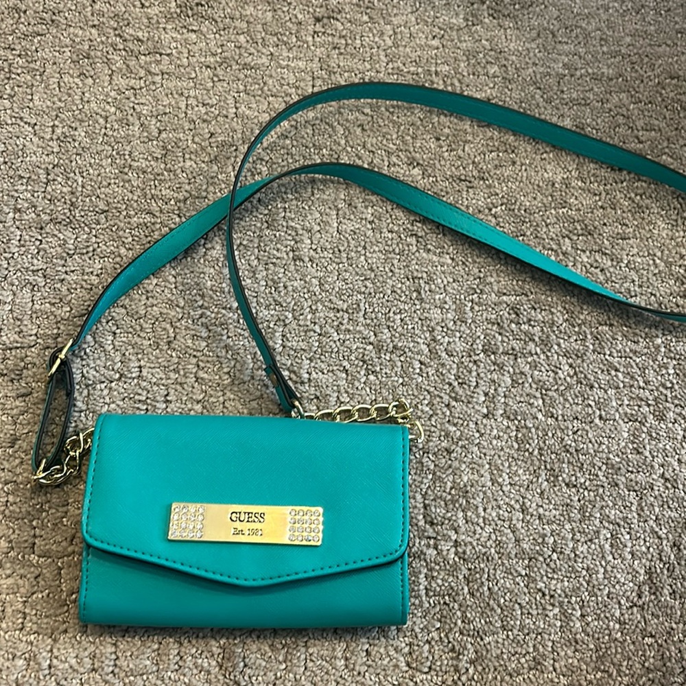 Guess crossbody clutch bag